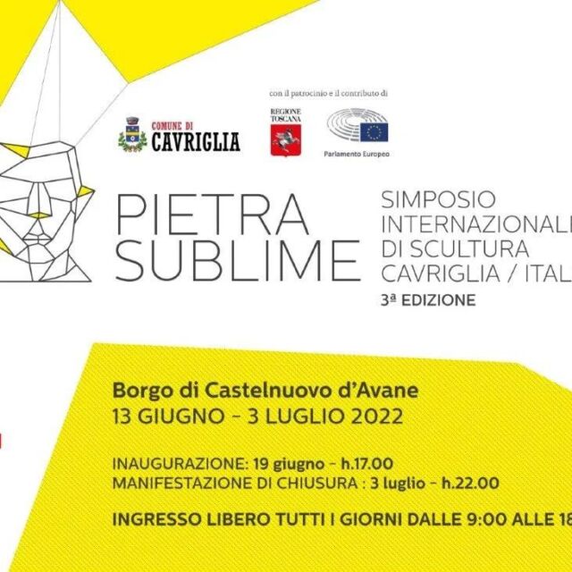 CONTO ALLA ROVESCIA PER “PIETRA SUBLIME” TERZA EDIZIONE: DAL 13 GIUGNO AL VIA LA KERMESSE INTERNAZIONALE DI SCULTURA

E' partito il conto alla rovescia per la terza edizione del Simposio Internazionale di Scultura Monumentale “Pietra Sublime”. 

La kermesse, dal 13 giugno, porterà a scolpire, nel viale d'accesso all'Antico Borgo di Castelnuovo d'Avane, 8 artisti provenienti oltre che dall'Italia, dalla Spagna, dall'Armenia, dal Perù, dalla Nuova Zelanda e dall'Armenia. 

Ciò a simboleggiare l'importanza che Cavriglia dà alla cultura ed alla “bellezza” quale veicolo e strumento di pace.

Per tale motivo, l'Amministrazione Comunale e l'Associazione Aiesm hanno fortemente voluto la presenza di un artista proveniente dalla terra martoriata dell'Ucraina.

La cerimonia di apertura è prevista il giorno 19 giugno alle ore 17, presso il viale d'accesso all'Antico Borgo di Castelnuovo d'Avane, mentre quella di chiusura ed inaugurazione della nuova Galleria d'Arte a cielo aperto, è in calendario per le ore 22 del 3 luglio.

La cerimonia del 3 luglio sarà impreziosita anche dall'inaugurazione del murale restaurato di Venturino Venturi e sarà preceduta da una cena, dedicata ai vecchi e nuovi abitanti dei paesi della Valle delle miniere, aperta a tutti e che si svolgerà in P.zza Pertini a Castelnuovo.